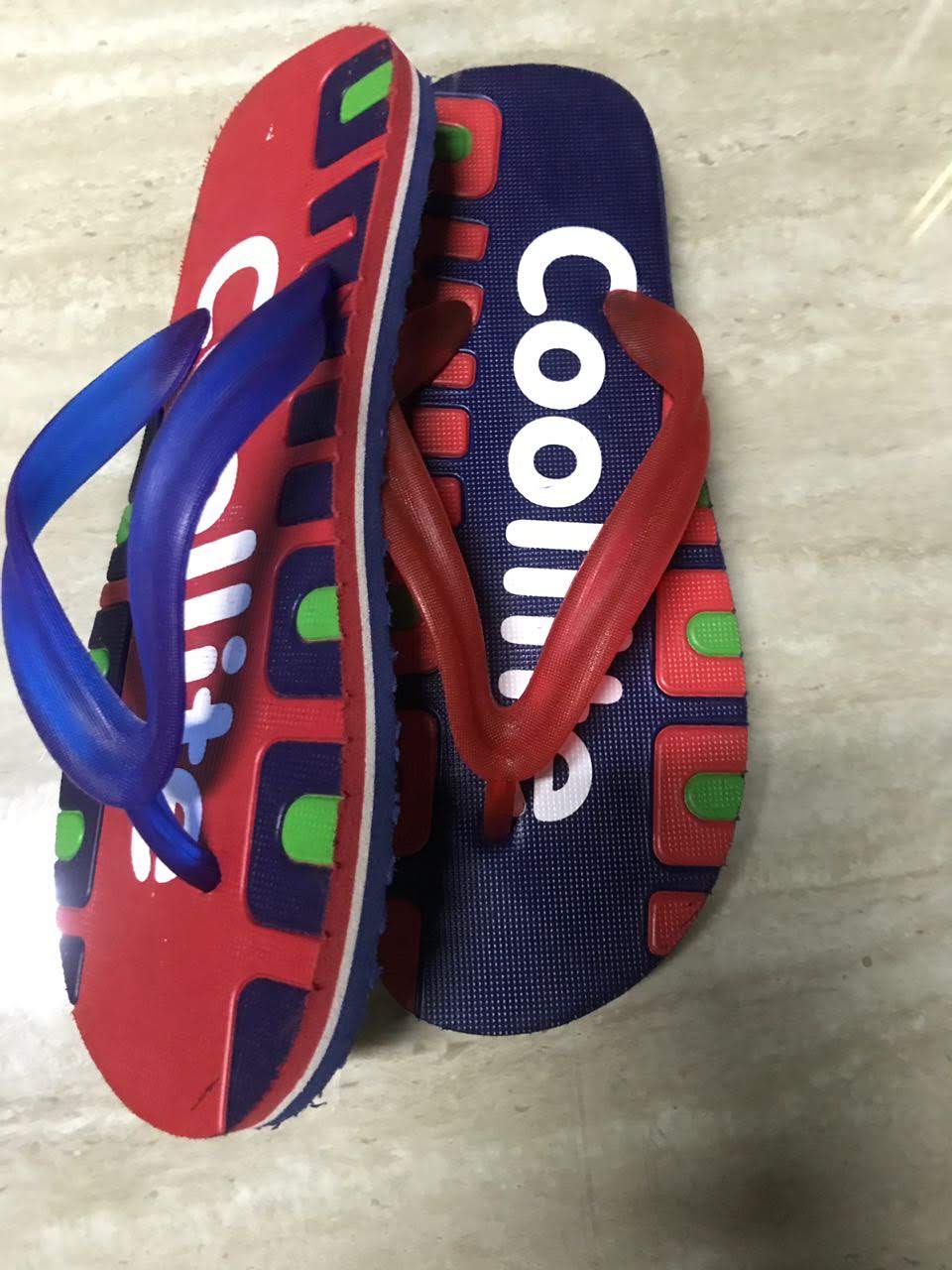 Mixed Waste Recycled Slippers